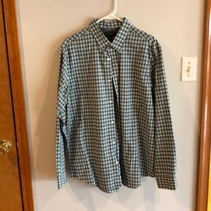 Men’s Banana Republic plaid button down